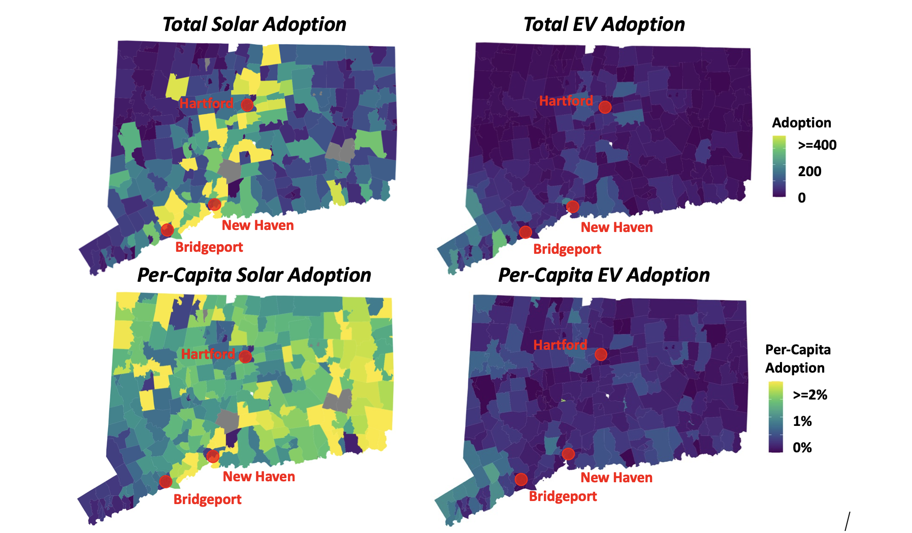 Where People Are Adopting EVs and Solar