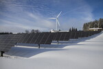 Wind and solar farm