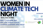 Women in climate tech night
