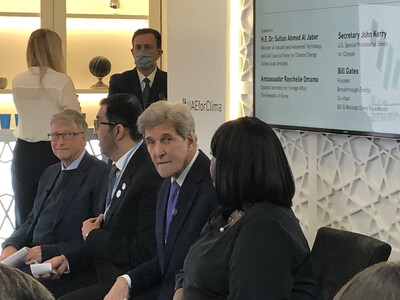 Kerry and Gates panel at COP 26