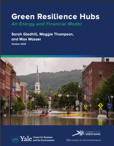 Green Resilience Hubs Report Cover