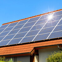 Solar on a home