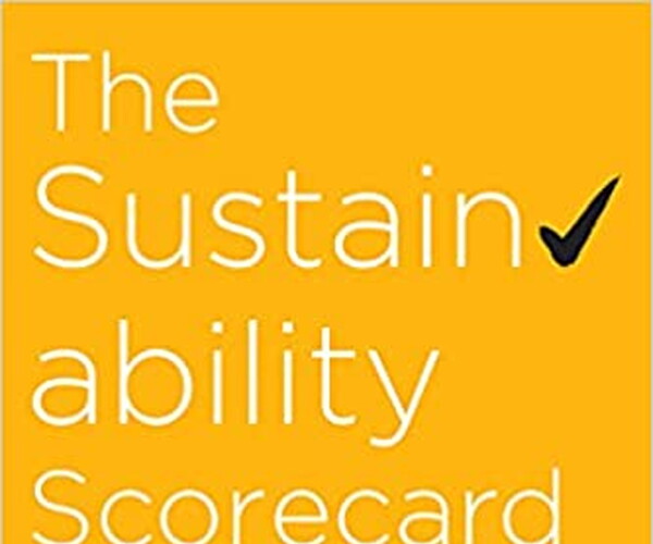 sustainability scorecard book cover