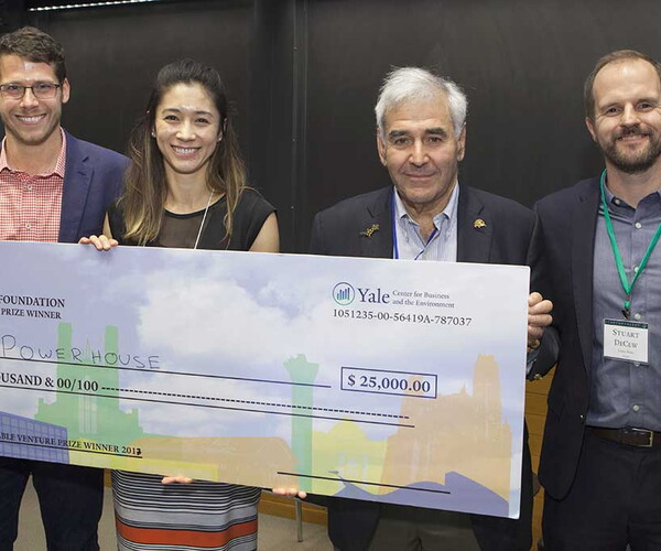 Energy Technology Startup Wins 2017 Sabin Sustainable Venture Prize