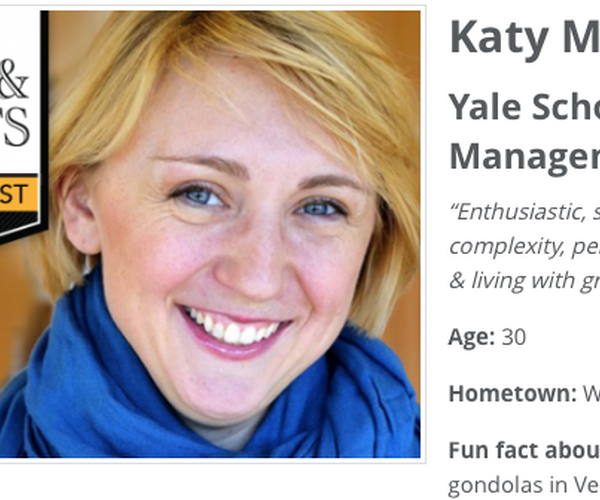 2017 Best MBAs: Katy Mixter, Yale SOM