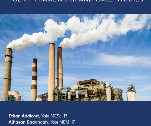 Internal Carbon Pricing: Policy Framework and Case Studies